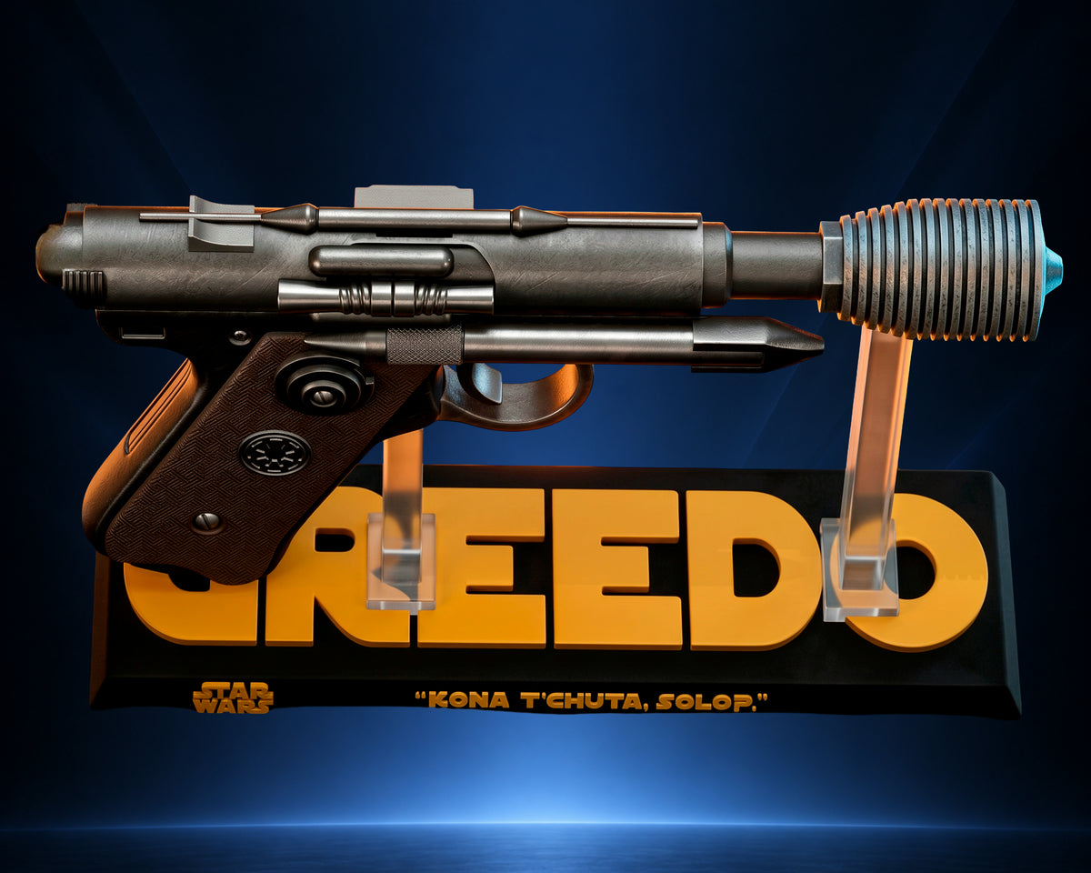 DT-12 Greedo Blaster — 1:1 Display Prop